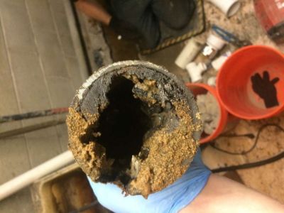 Pipe clog