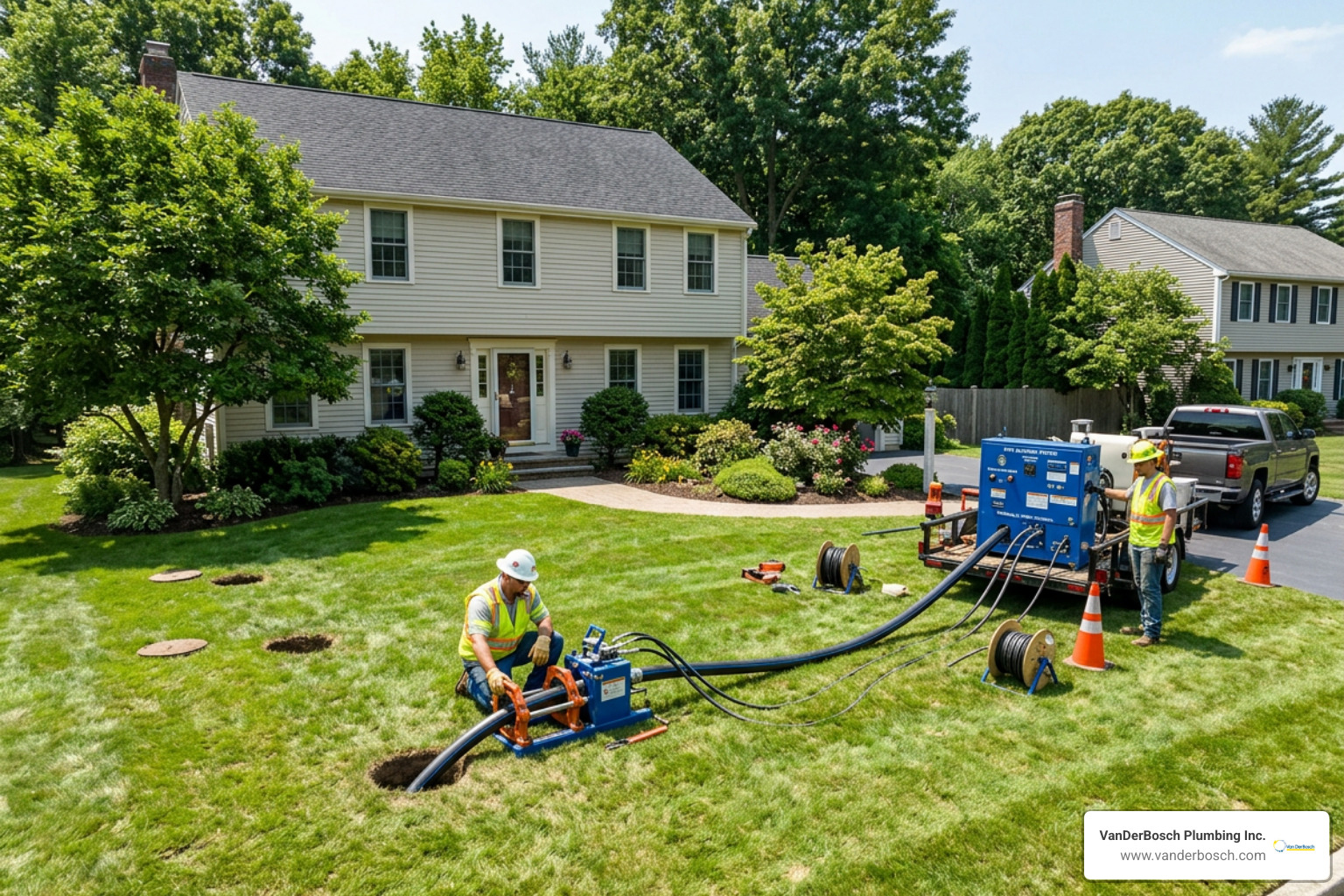no-dig sewer line repair