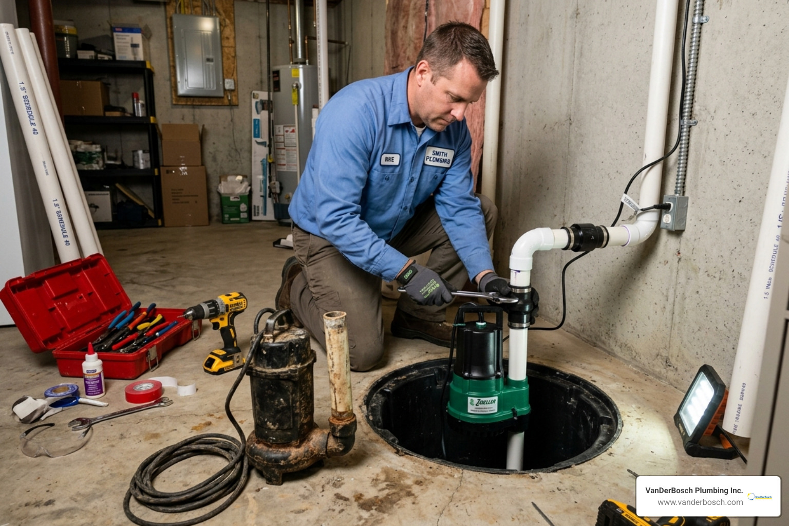 sump pump replacement cost - cost of replacing sump pump