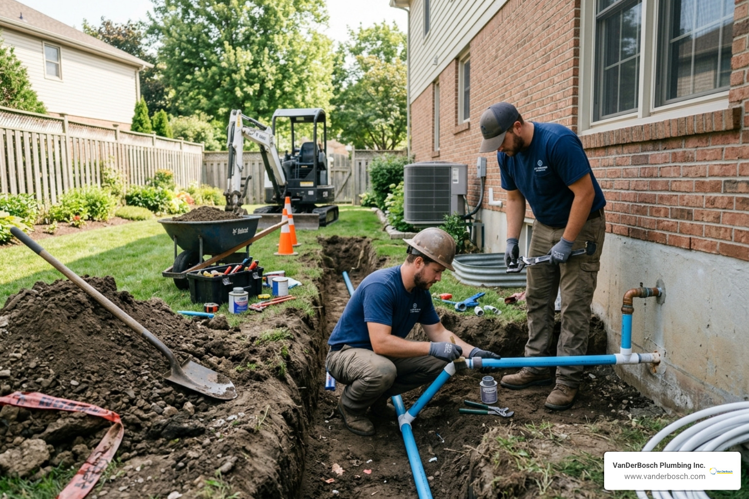 water line services residential installation - water line services
